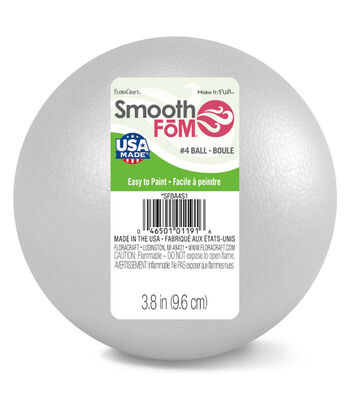 Floracraft Styrofoam Ball-6-inch